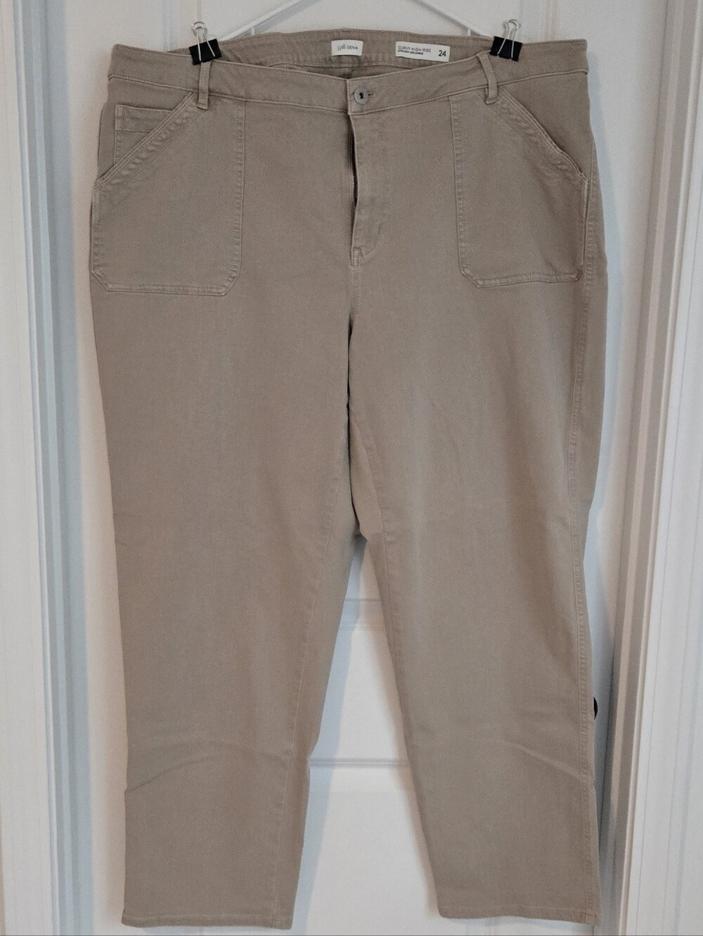 J. Jill High-rise Straight-Leg Chinos